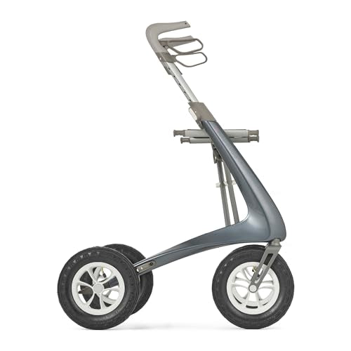 Carbon Overland All Terrain Rollator Walker (Midnight Blue)