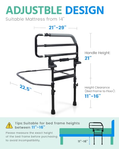 Bed Rail for Elderly Adults Safety