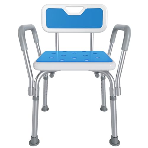 Shower Chair Seat with Padded Armrests and Back (B / 1)