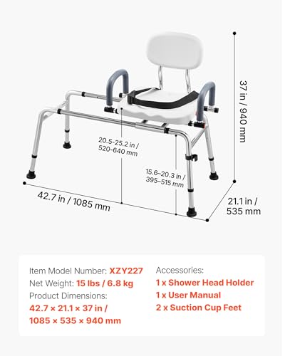 Sliding Shower Chair