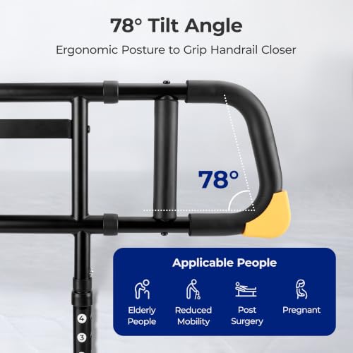 Bed Rails for Elderly Adults Safety with 400 lbs Weight Capacity (4-XL)