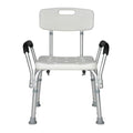 Bath Stool with Backrest