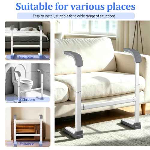 Couch Stand Assist Rail for Elderly Chair Standing Support