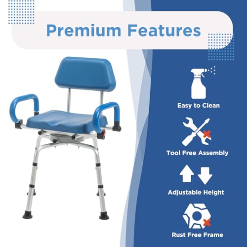 Journey SoftSecure 360 Degree Rotating Shower Chair