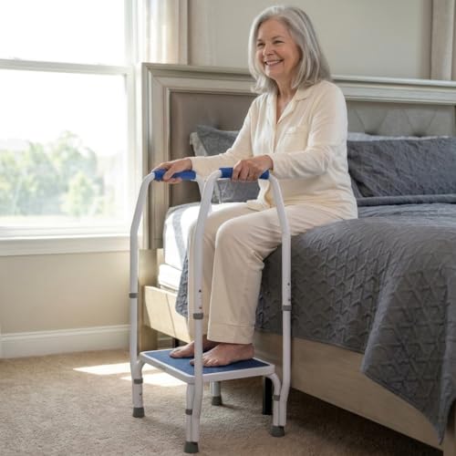 Mini Step Stool with Handle for Elderly