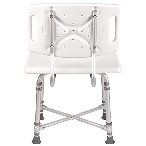 Shower Chair Bath Seat for Tub or Shower Bench for Inside Shower (Chair without Handles)