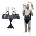 Comfort Padded Patient Lift Walking Sling (Black-1-L)