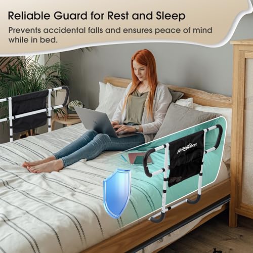Double Bed Rail for Elderly Adults Safety