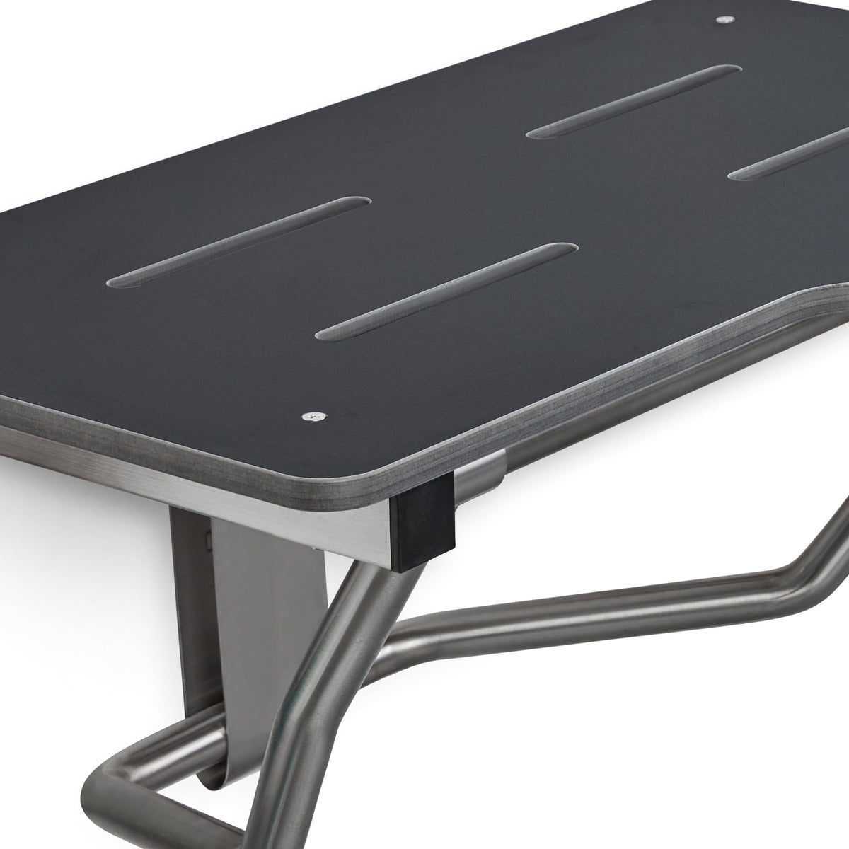 26" x 22.5” Black Reversible Folding Transfer Tub (26 x 22.5 / Matte Black)