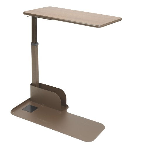 13085RN Right Side Seat Lift Chair Overbed Table (Walnut / Right)