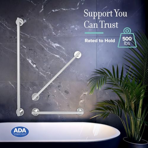 654C Locke ADA Compliant 36 (36''L / Chrome)