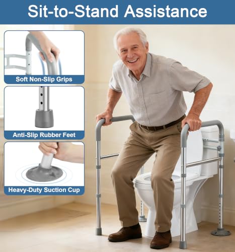 Toilet Safety Rails for Seniors