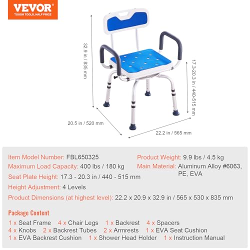 Swivel Shower Chair 360 Degree