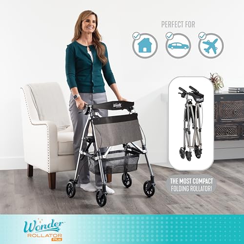 Wonder Rollator Plus (Regal Rose / Standard)