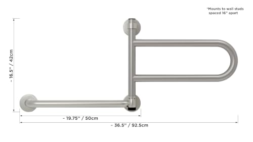 DependBar Pivoting Grab Bar (White)